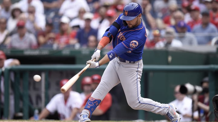 Michael Conforto es uno de los bateadores zurdos disponibles en el mercado de agentes libres